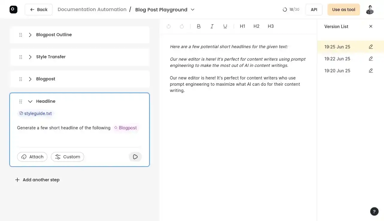 Our new Editor is here!